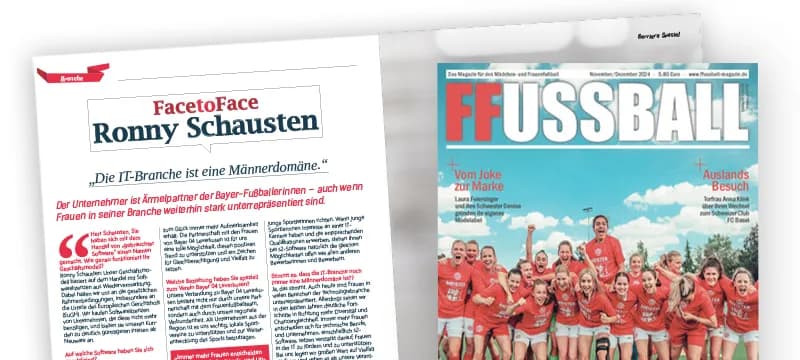Frauenfußball trifft IT: Interview mit Ronny Schausten im Fokus